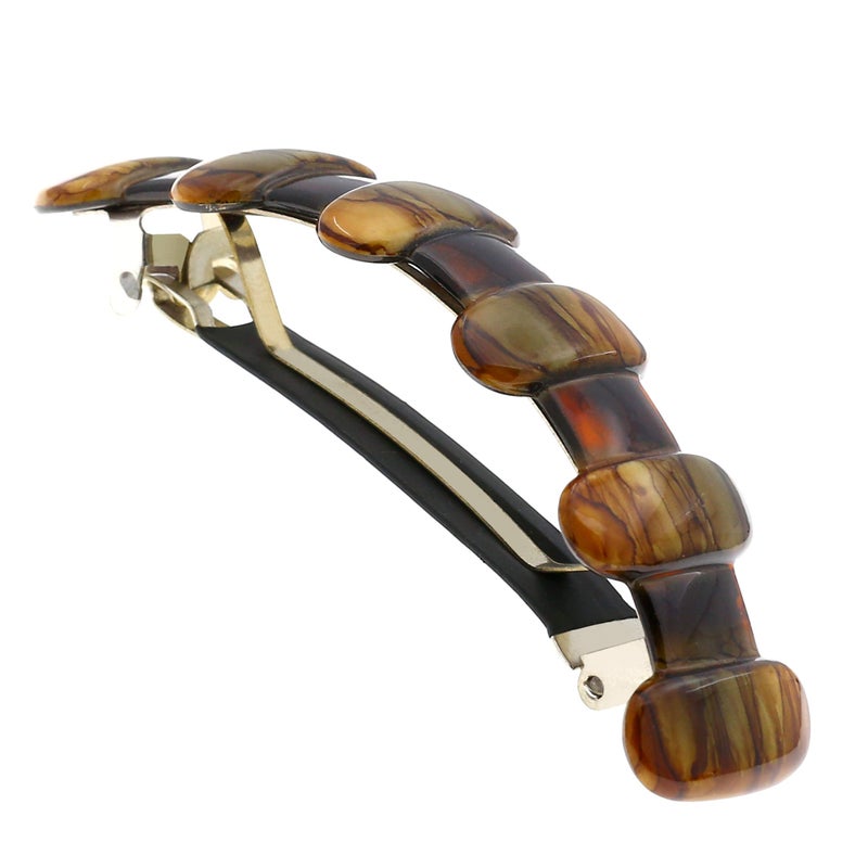 Camila Paris MP802 French Hair Barrette Clip for Girls for Thick Curly Wavy Long Hair, Strong Hold Grip Hair Clips for Women, Automatic, No Slip Durable Styling Girls Hair Accessories, Made in France - Image 1